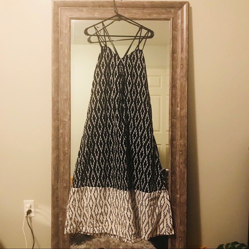 Banana Republic Long Cotton Speckled Dress